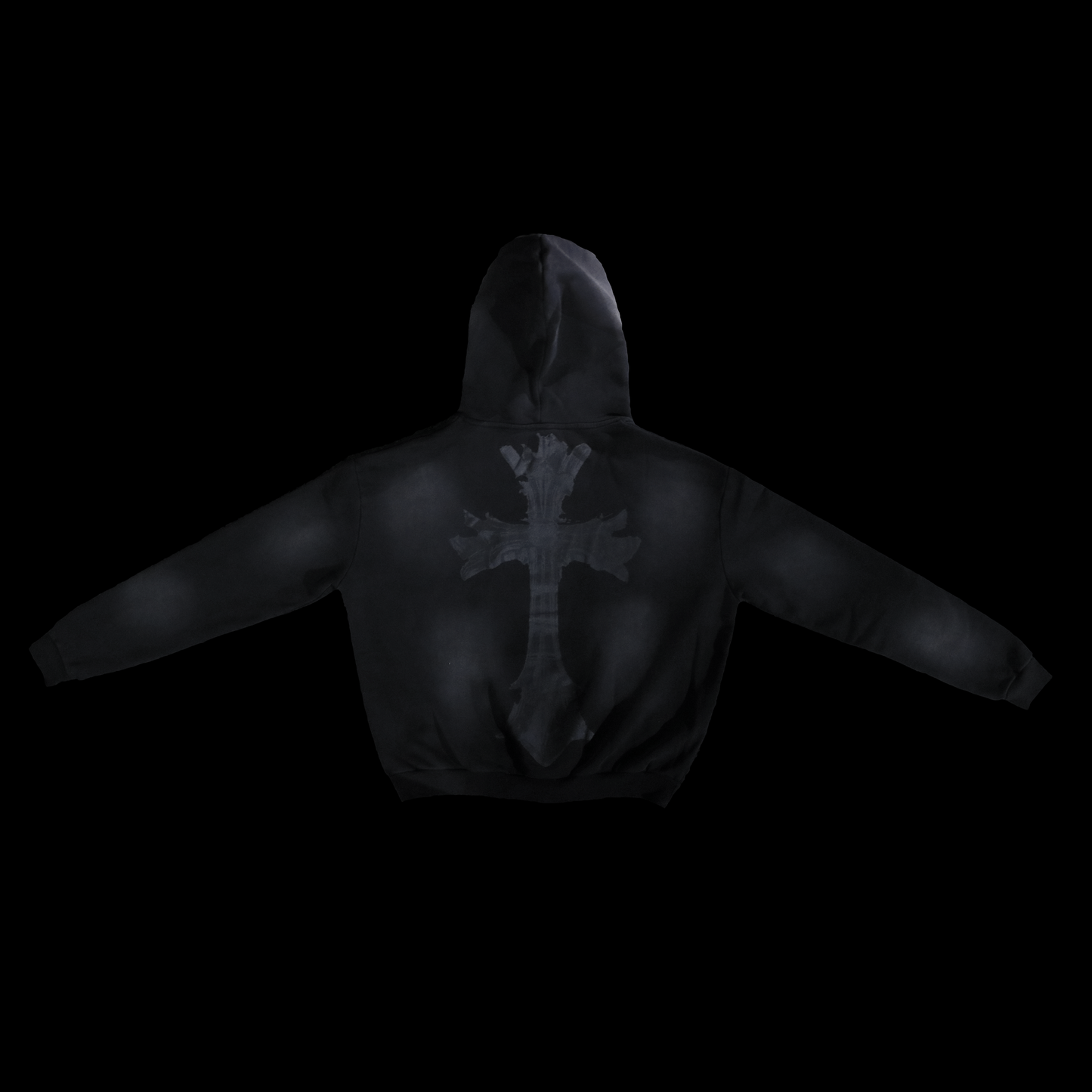 'BLACK CROSS' HOODIE