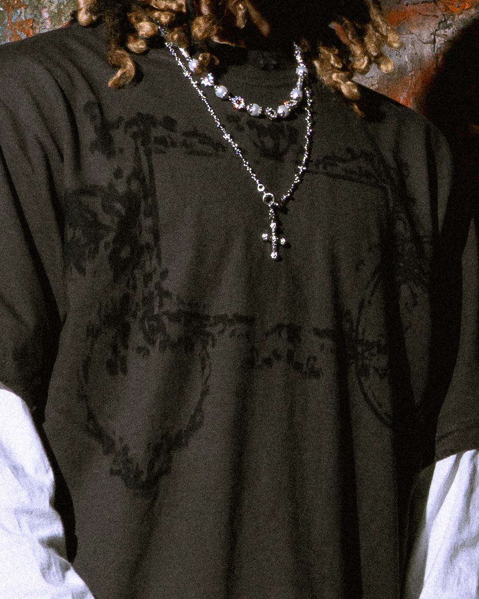 'CHARCOAL REGAL' tee