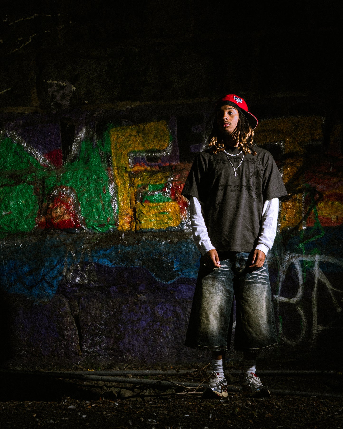 'CHARCOAL REGAL' tee