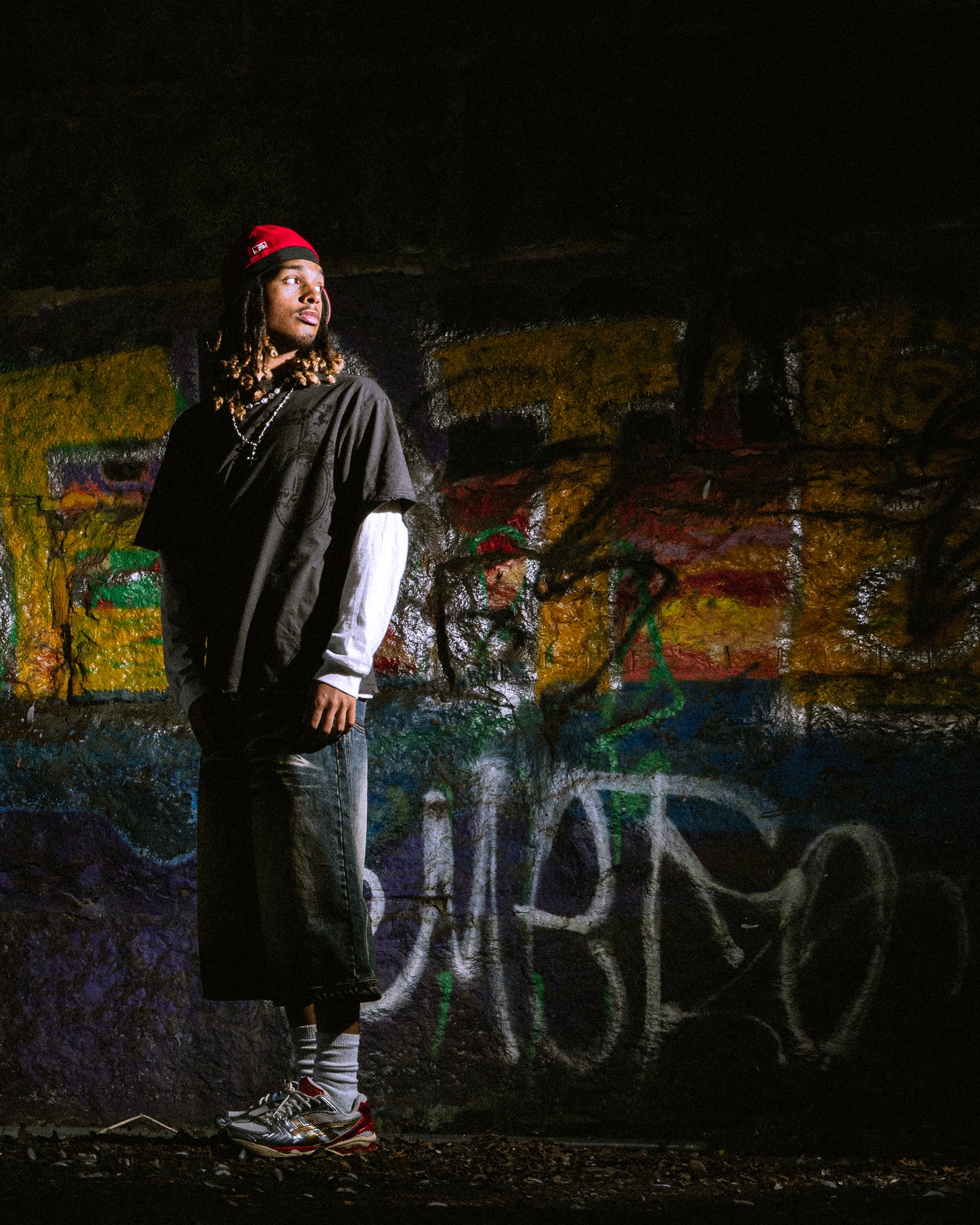 'CHARCOAL REGAL' tee