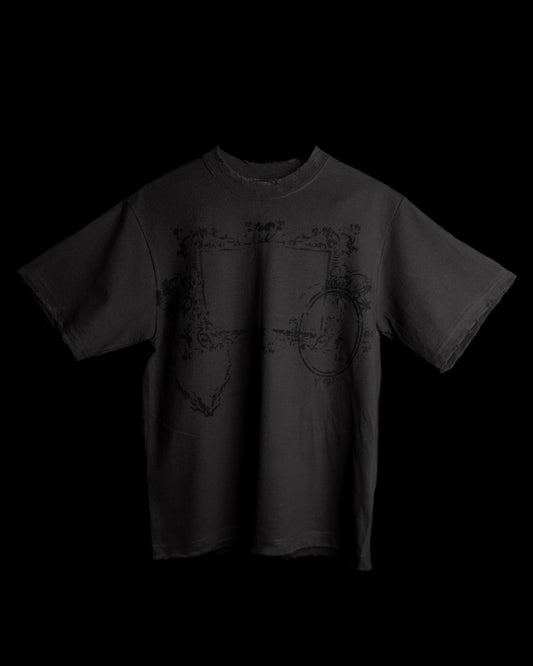 'CHARCOAL REGAL' tee